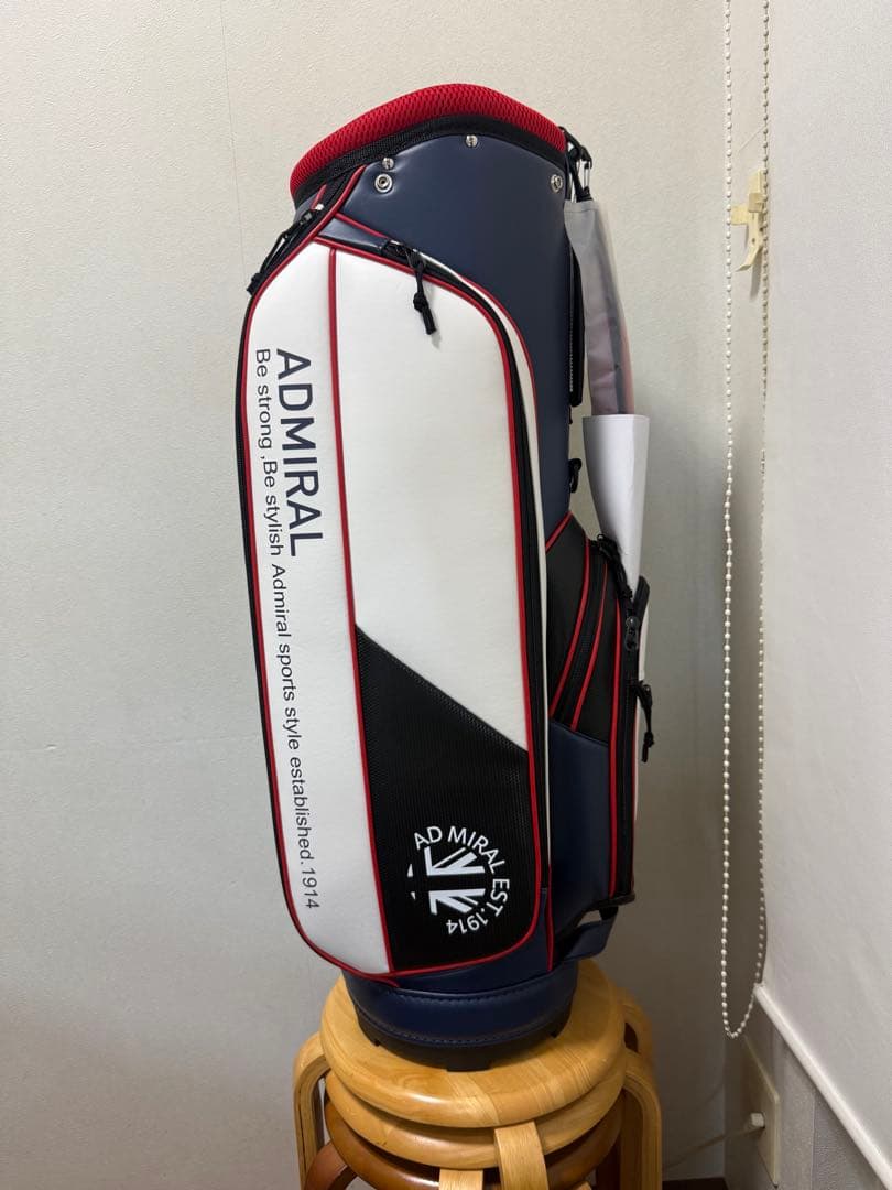 ADMRIAL アドミラル　キャディバッグ　新品未使用