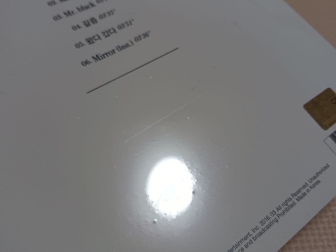 Fiestar A Delicate Sense 韓国盤CD