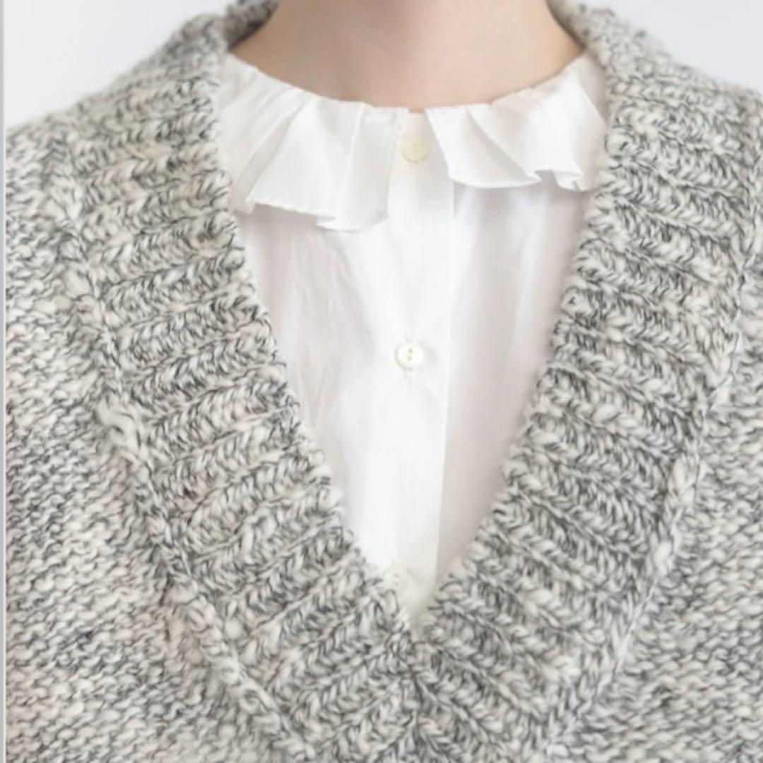 コムアーチニットベスト