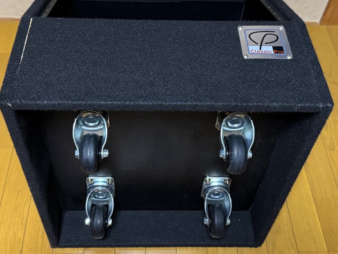 CLASSIC PRO CPS08W 8U スタジオラック キャスター付き