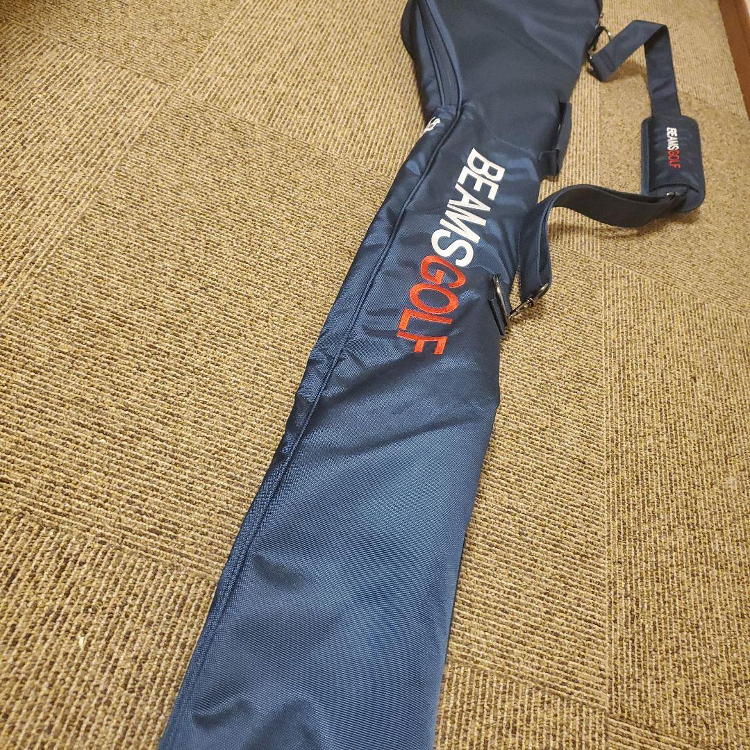 BEAMS GOLF ネイビー ゴルフバッグ
