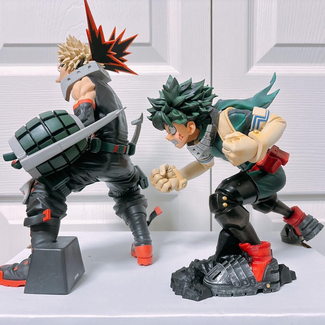 僕のヒーローアカデミア フィギュア 緑谷出久 爆豪勝己　トガヒミコ　SMSP