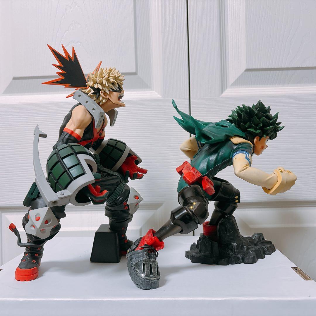 僕のヒーローアカデミア フィギュア 緑谷出久 爆豪勝己　トガヒミコ　SMSP