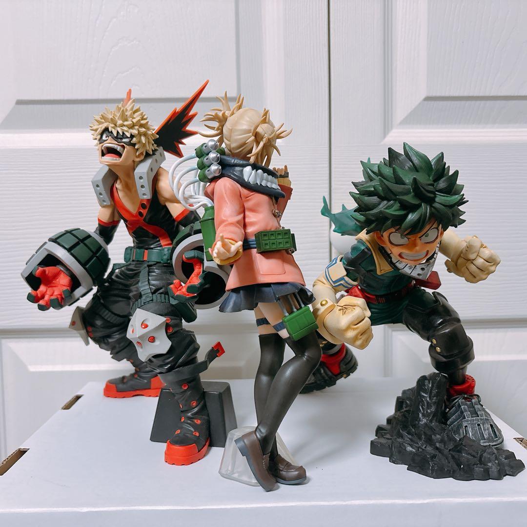 僕のヒーローアカデミア フィギュア 緑谷出久 爆豪勝己　トガヒミコ　SMSP