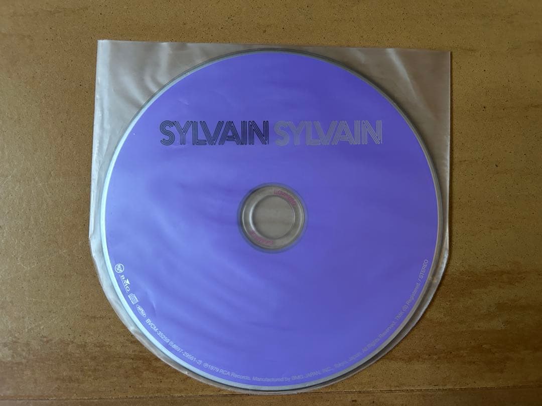 SYLVAIN SYLVAIN シルヴェイン・シルヴェイン 紙ジャケット 見本品