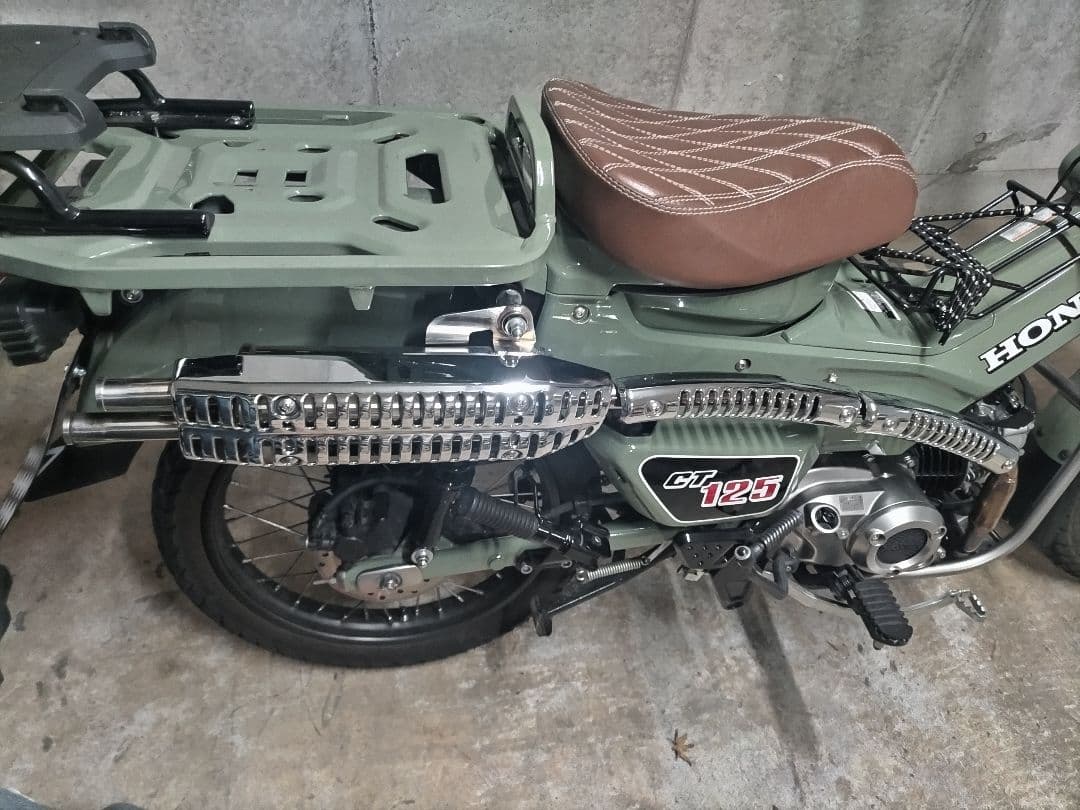 JA65 CT125 スクランブラーマフラー