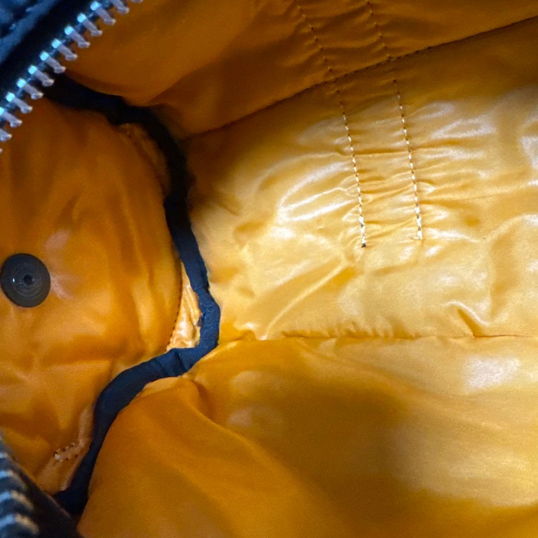 ポータータンカーブラック ×オレンジナイロン ドラムバッグ