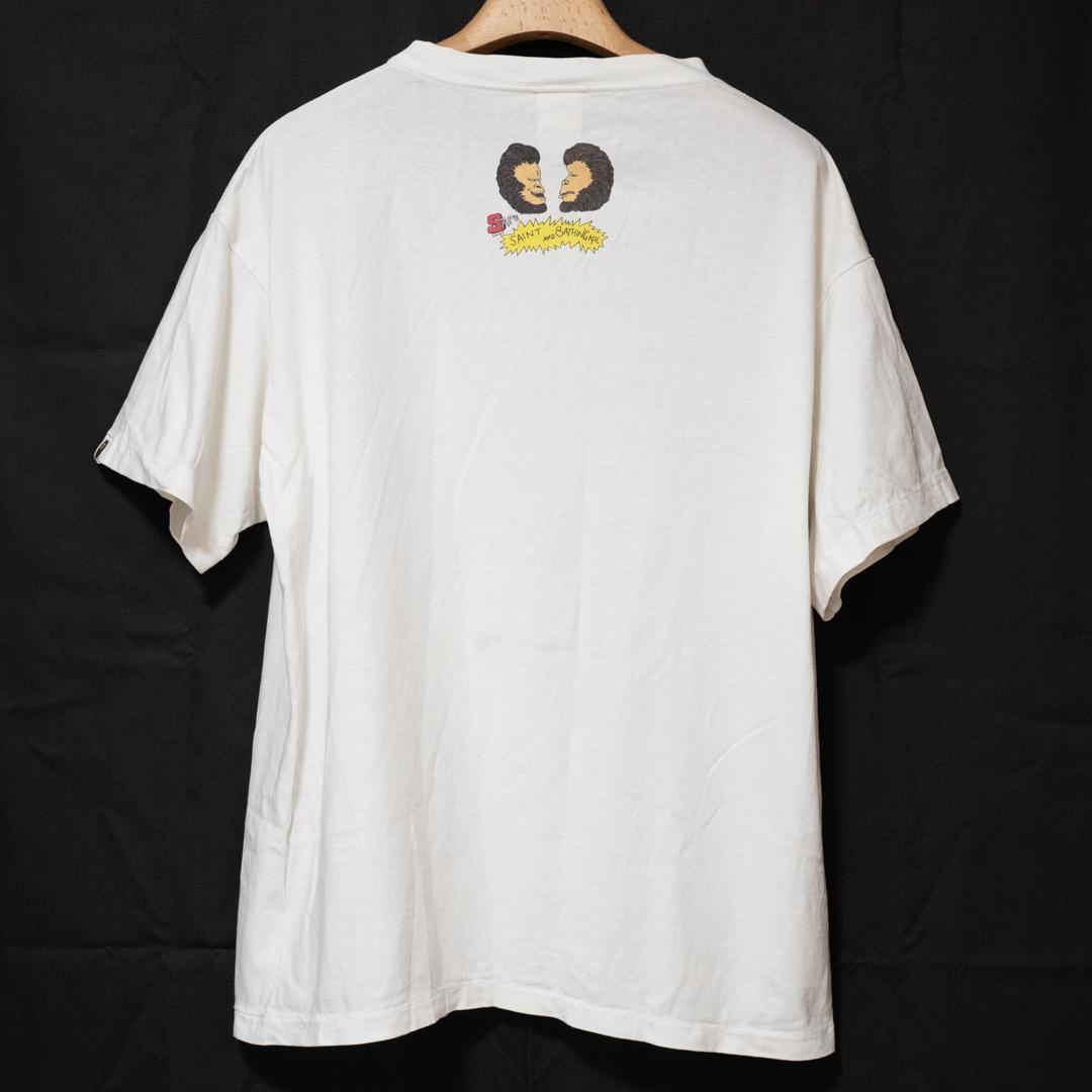 A BATHING APE x SAINT Mxxxxxx コラボTシャツ