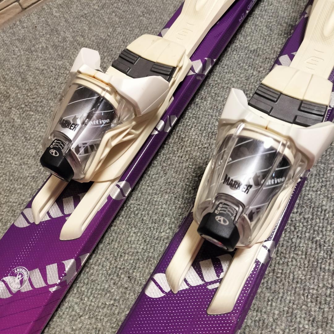 VOLKL フォルクル attiva 147cm MARKER LEKIセット