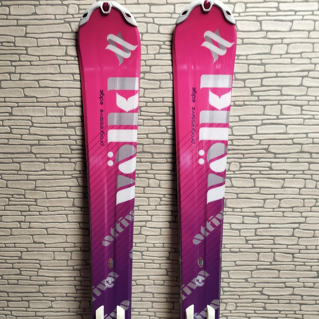 VOLKL フォルクル attiva 147cm MARKER LEKIセット