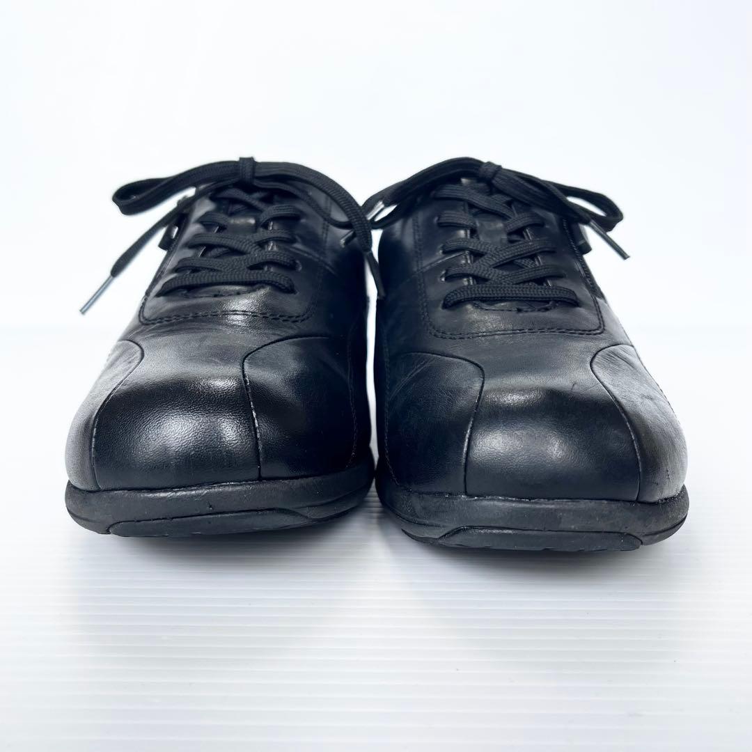 極美品✨ アシックス ペダラ ウォーキングシューズ 黒 23cm サイドジップ