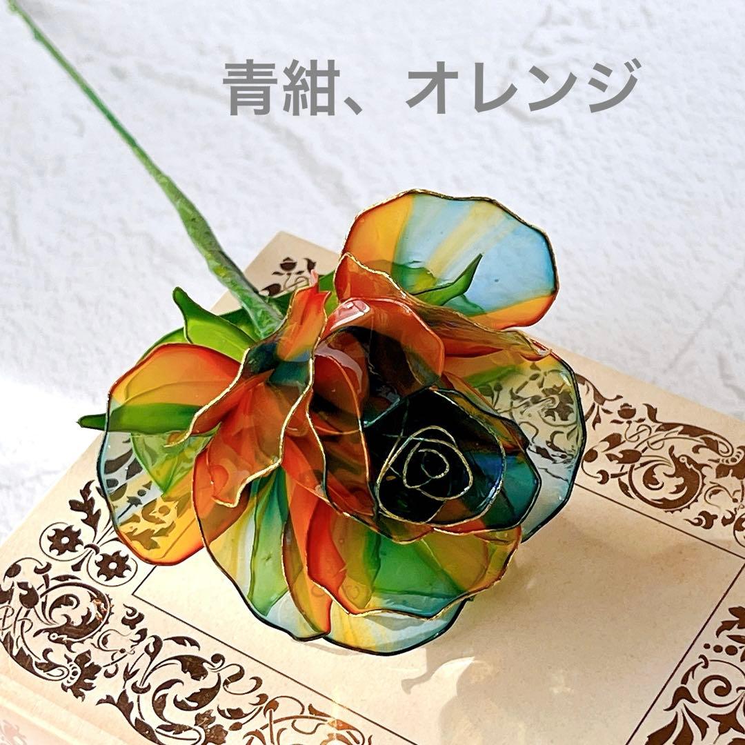 紫陽花2本　アメリカンフラワー　ディップフラワー