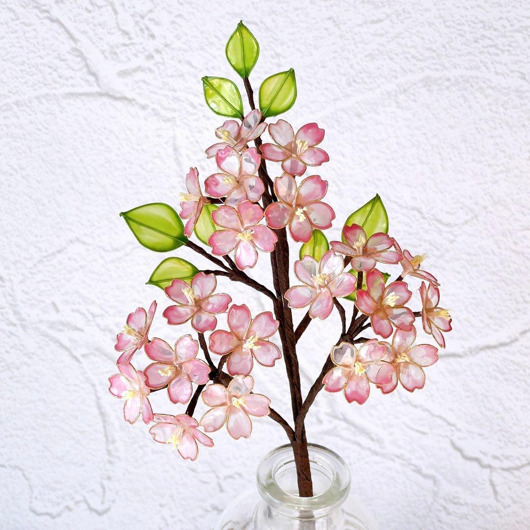 紫陽花2本　アメリカンフラワー　ディップフラワー