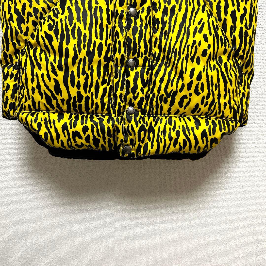 美品✨ ワコマリア ロッキーマウンテン ダウンベスト レオパード 36