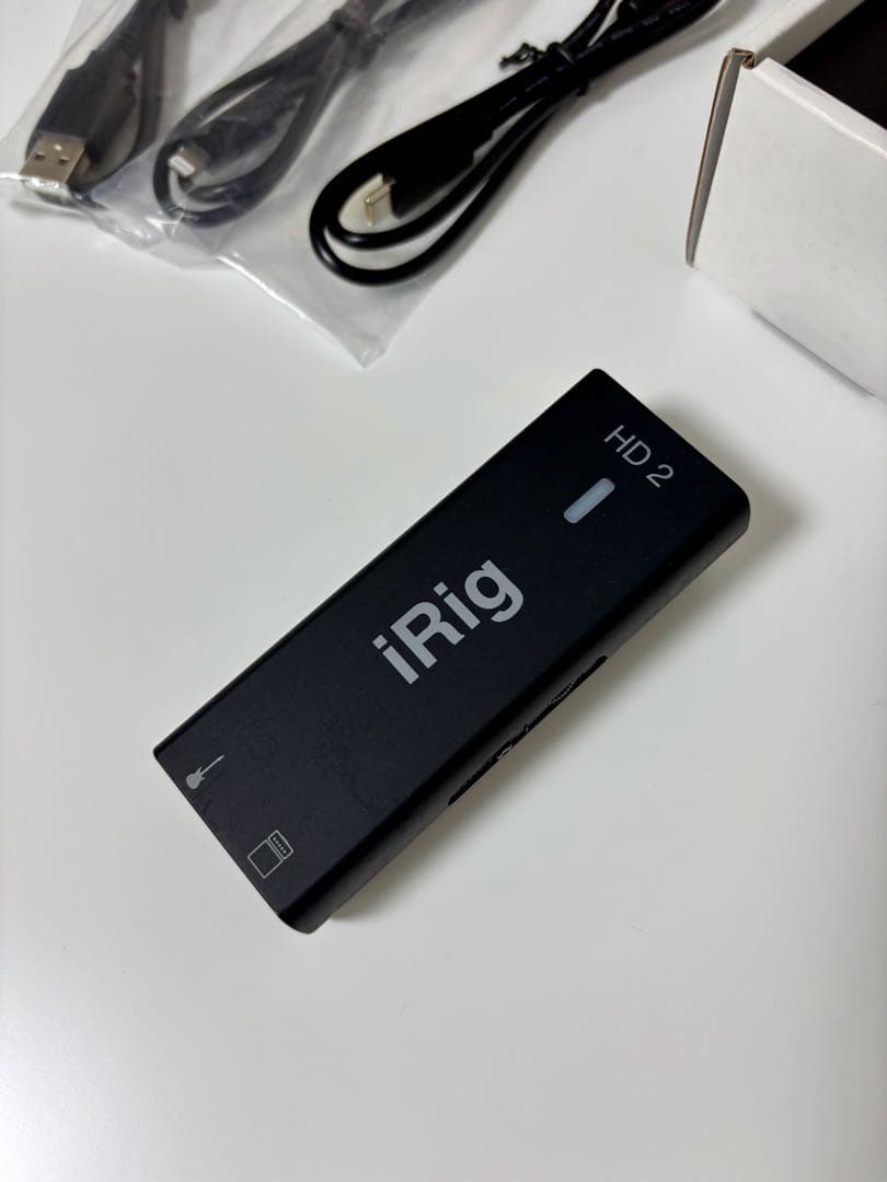 iRig HD2 ギター/ベース用 オーディオインターフェース iOS USB