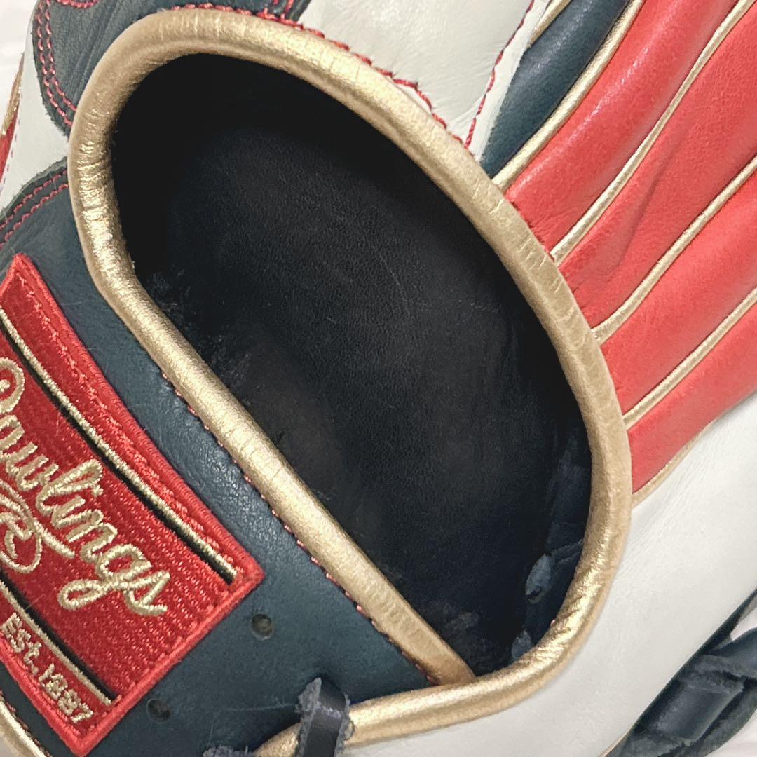 ローリングス HOH GOLD 限定モデル 一般用オールラウンド用 軟式 左投げ