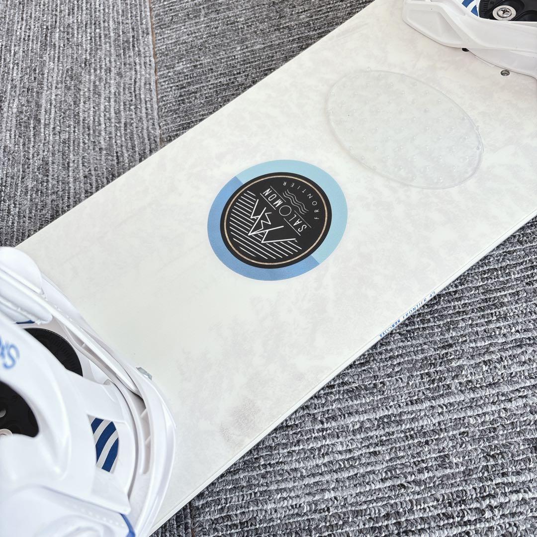 31美品❗️超豪華❗️サロモン レディース スノーボードセット★143cm+ビン付