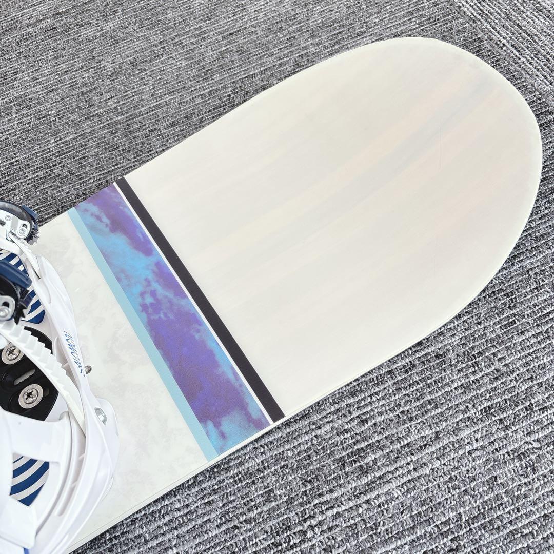 31美品❗️超豪華❗️サロモン レディース スノーボードセット★143cm+ビン付