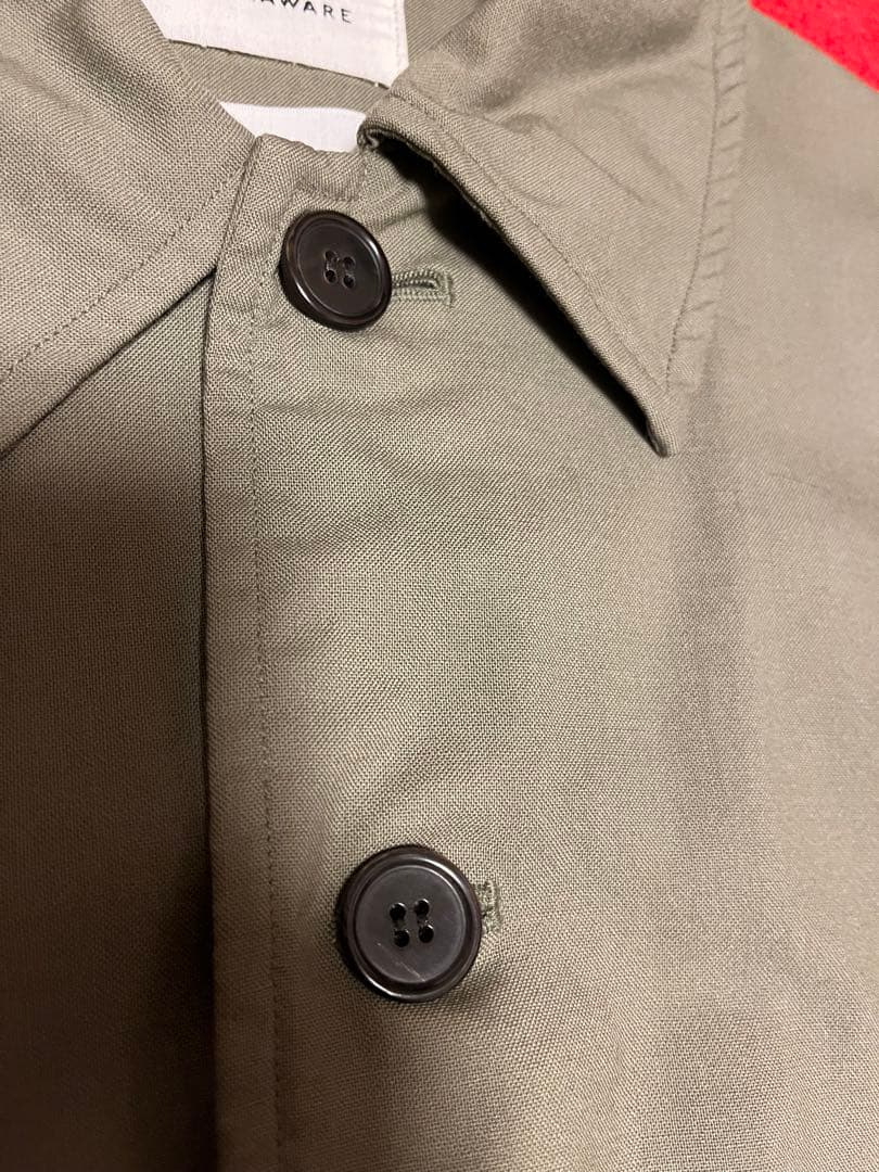 MARKAWAREフライトジャケットオーガニックウールTROPICAL 20ss