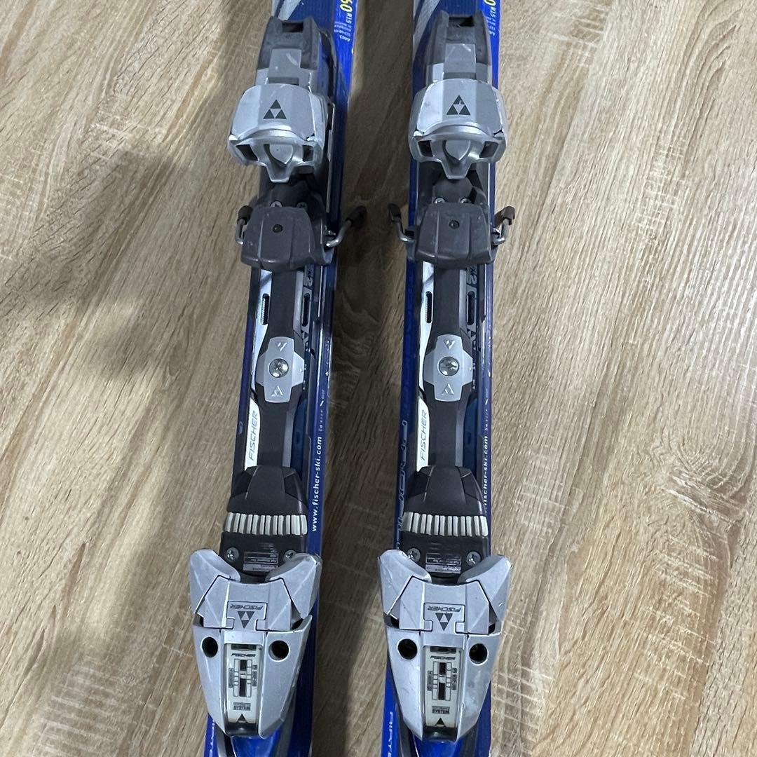②FISCHER （フィッシャー）160cm スキー板スキーセット‼︎