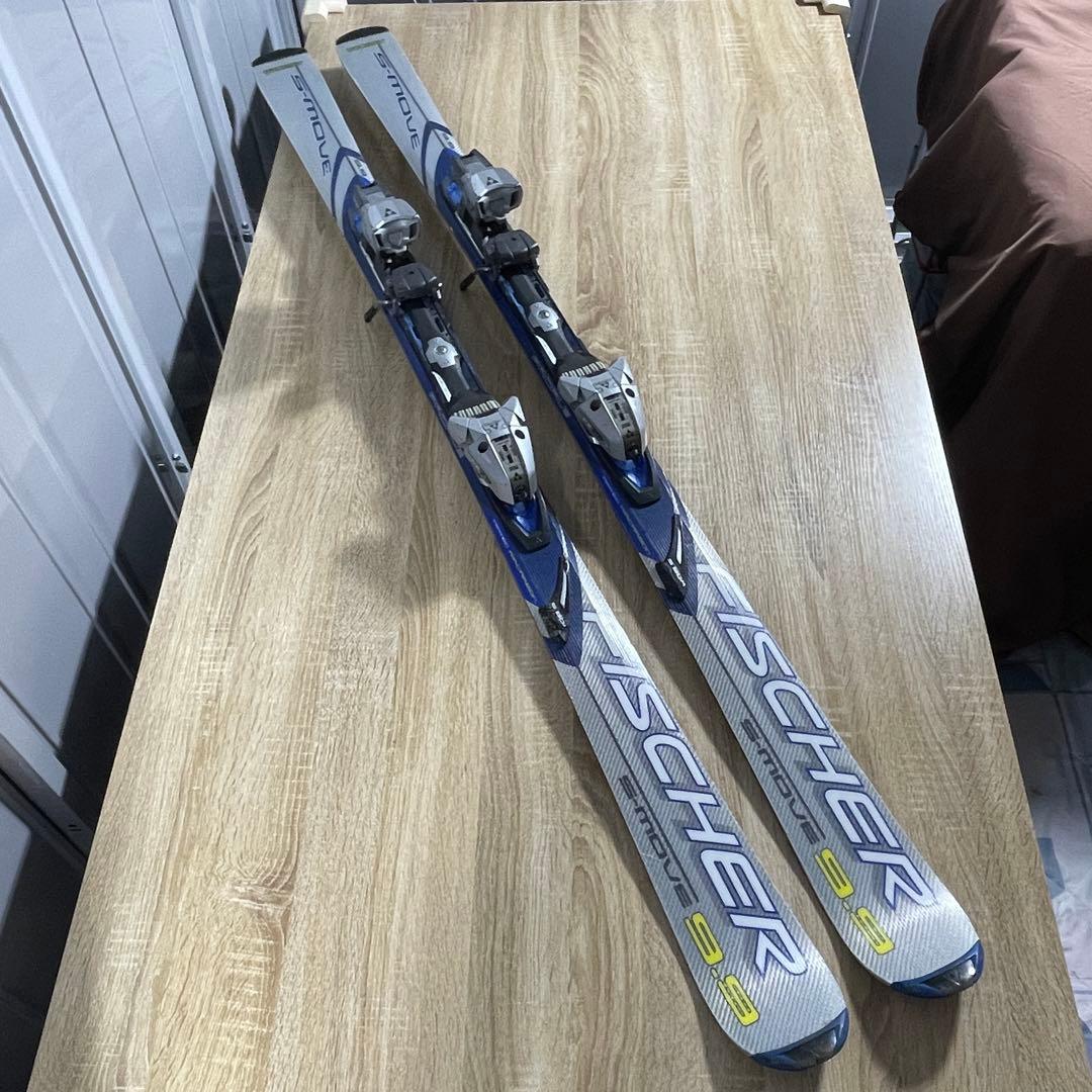 ②FISCHER （フィッシャー）160cm スキー板スキーセット‼︎