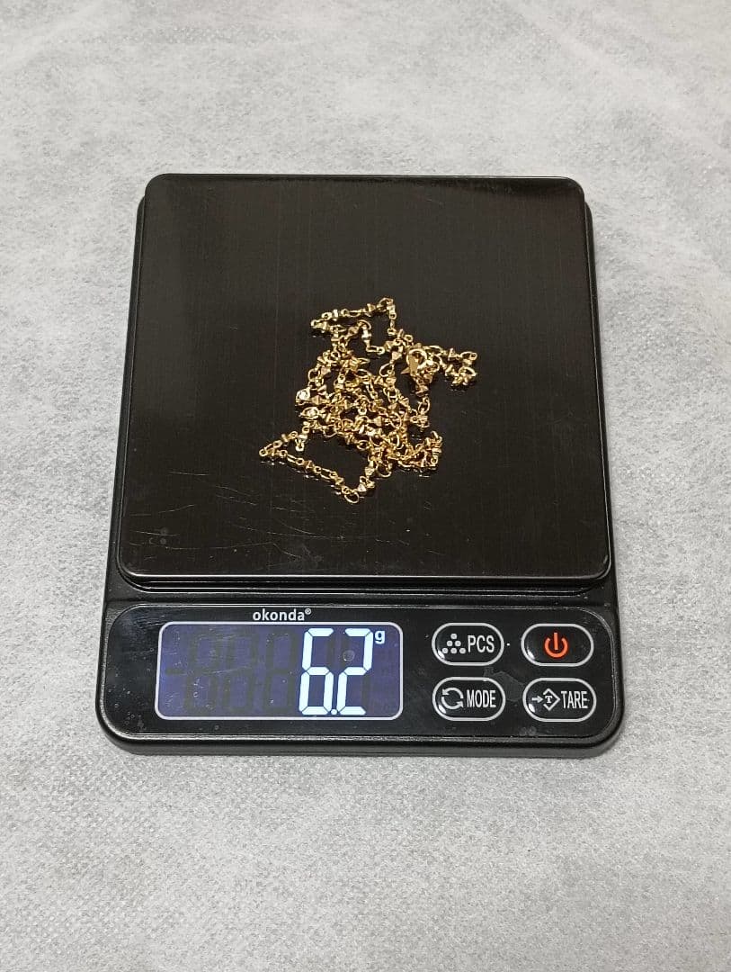 K18 デザインネックレス