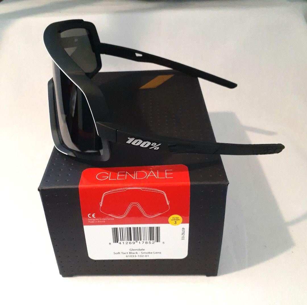 100% Glendale ブラック ワンハンドレッド サングラス