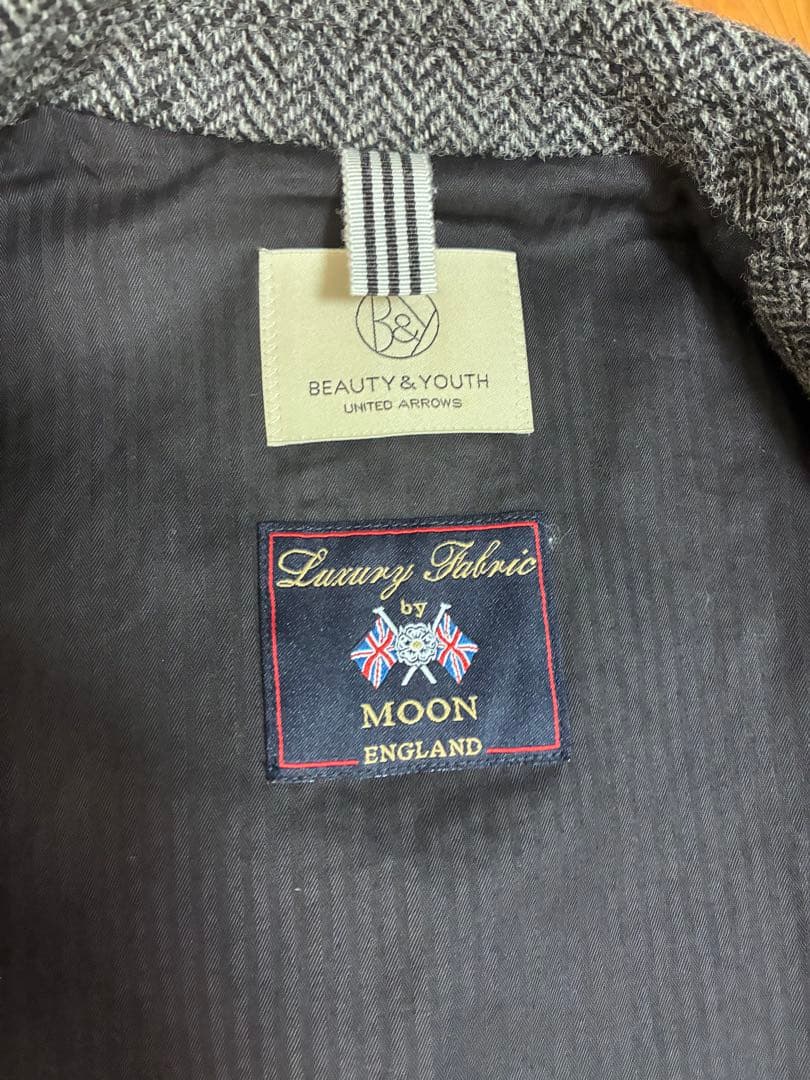 BEAUTY & YOUTH テーラードジャケット S グレー系