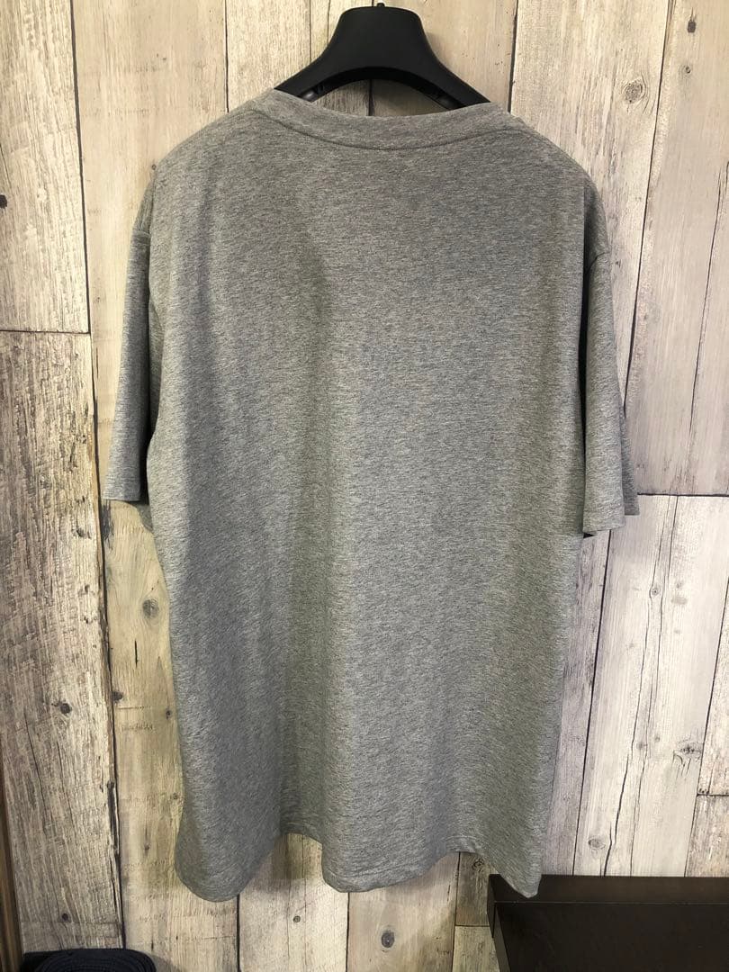 ロエベ 本物 新作 ジブリ LOEWE ハウル ロゴ Tシャツ グレー Lサイズ