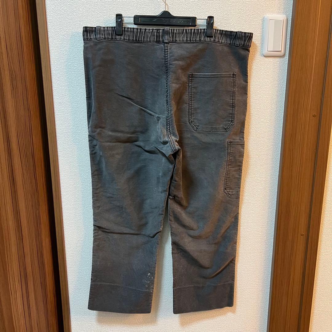 60s French work ブラックモールスキン ワークトラウザーズ