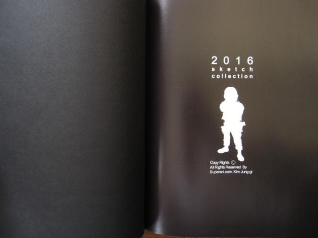 Kim Jung Gi 2016 Sketch Collection 金政基