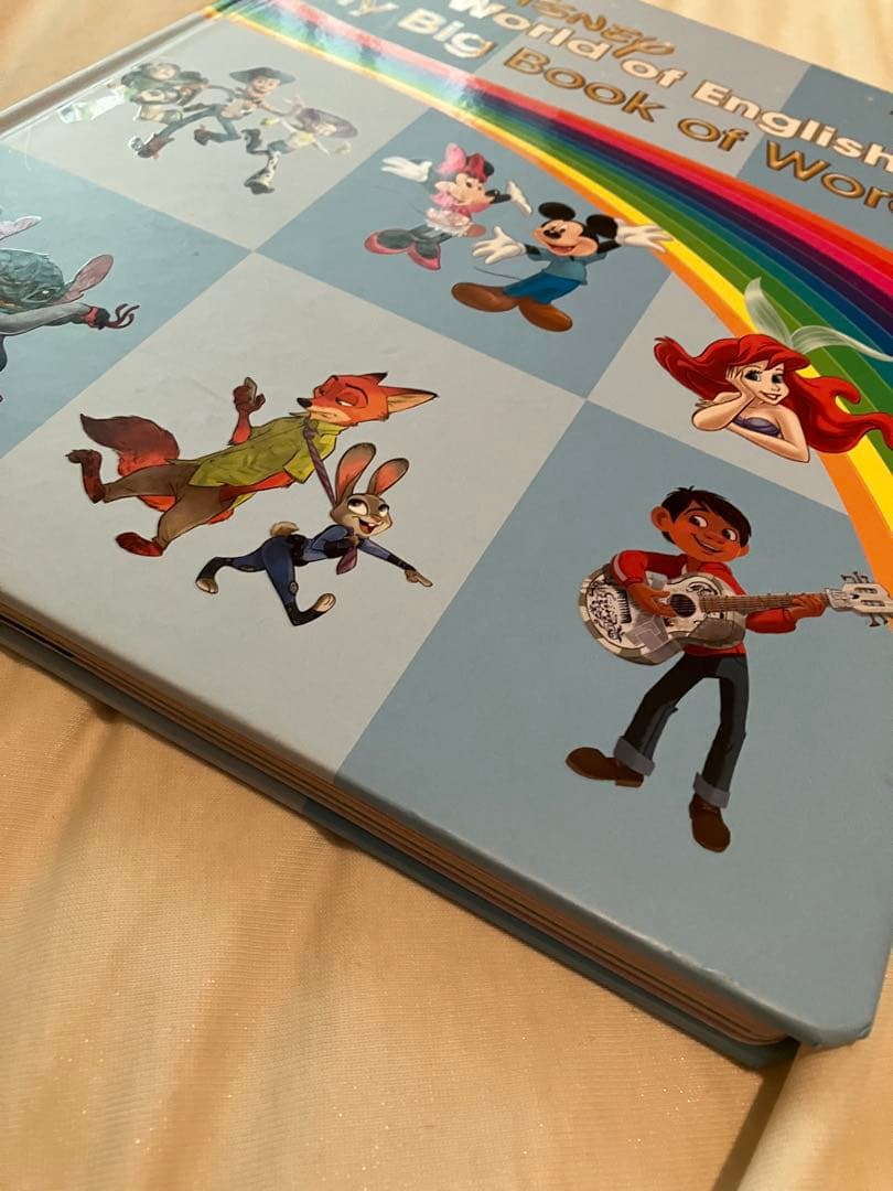 ディズニー英語　DWE My Big Book of Words 絵辞書