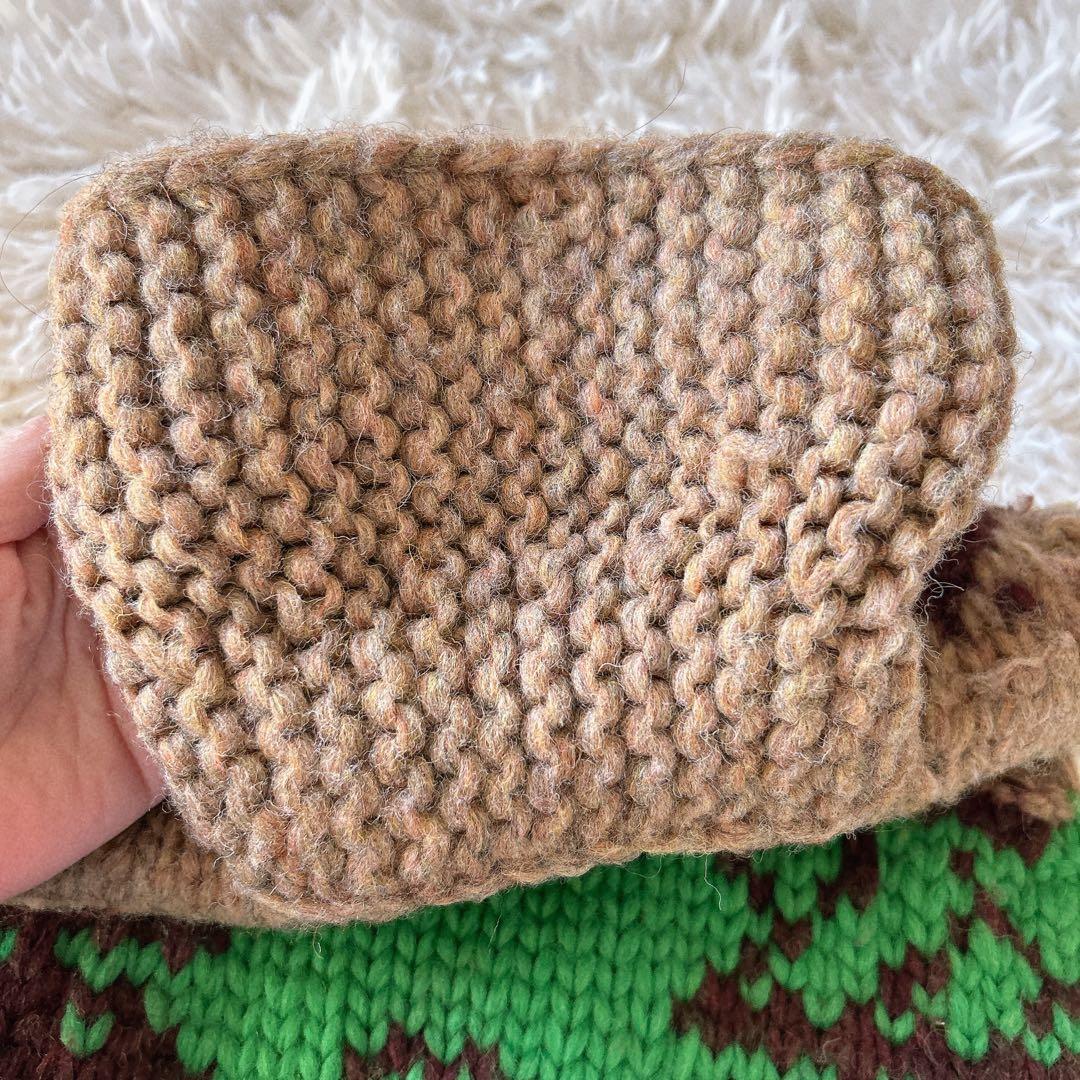 kanata ロペピクニックコラボ カウチンベスト ウール100% カナダ製