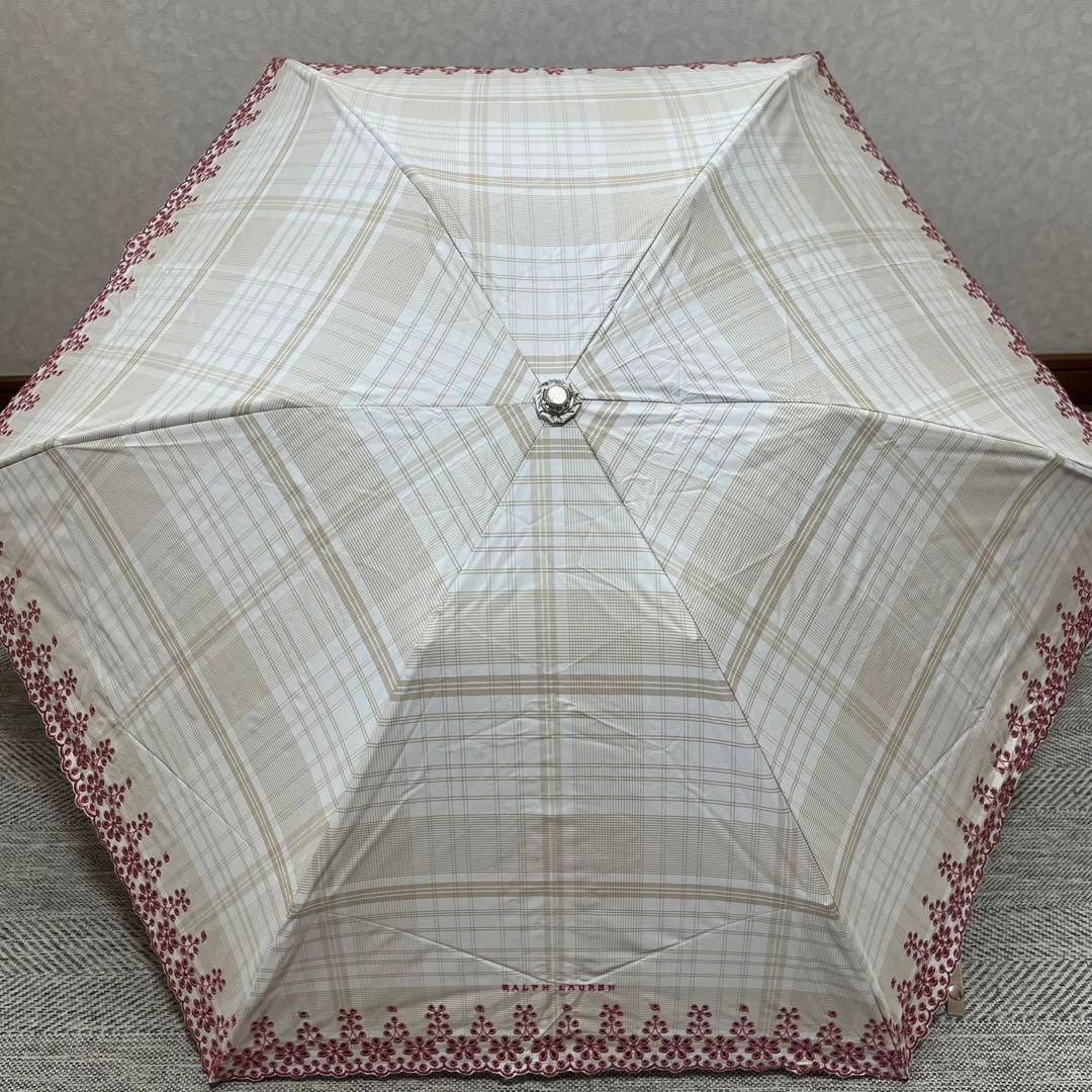 美品　Ralph Lauren ラルフローレン　遮熱1級遮光晴雨兼用パラソル