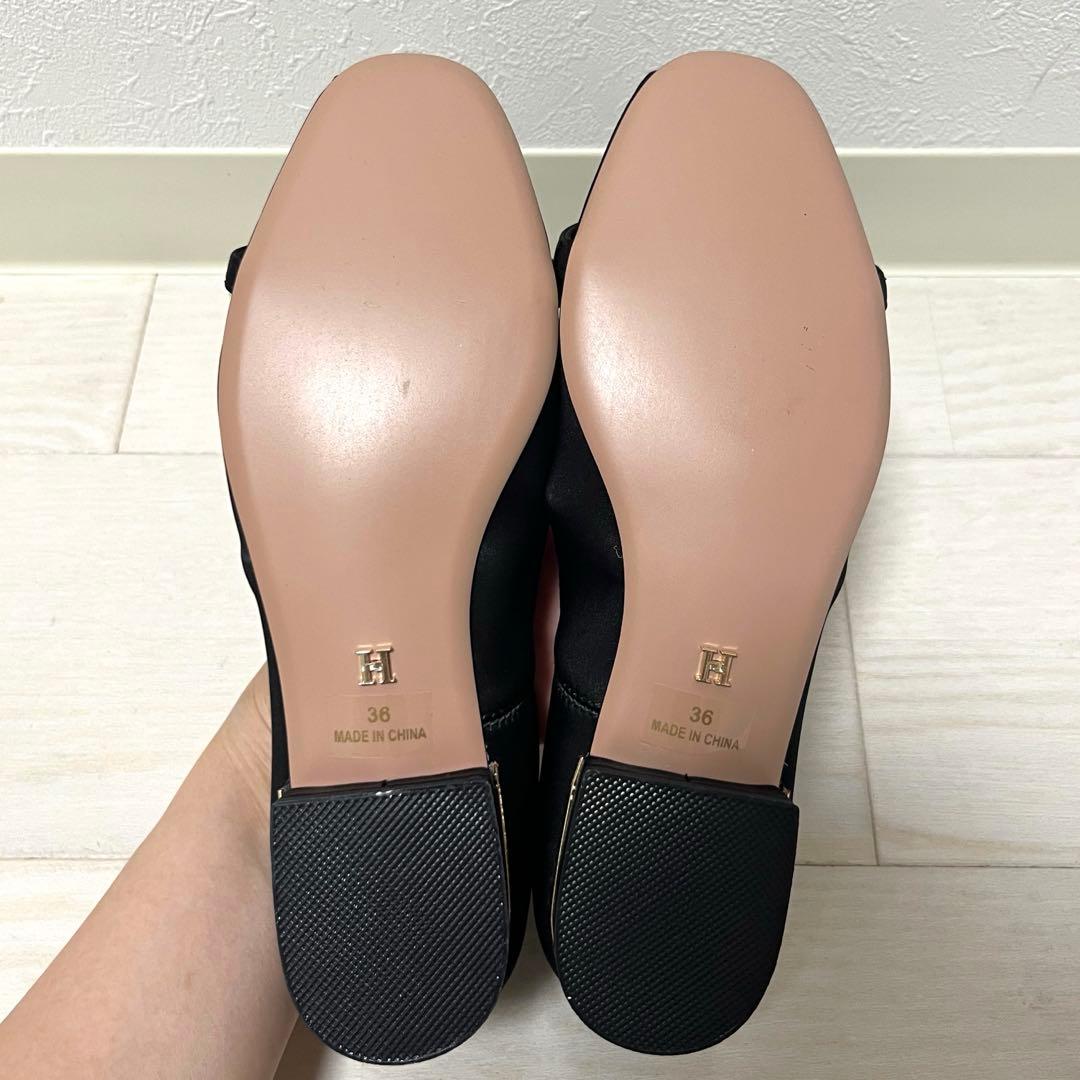 【新品未使用】Her lip to/チェリー　メリージェーンフラットシューズ