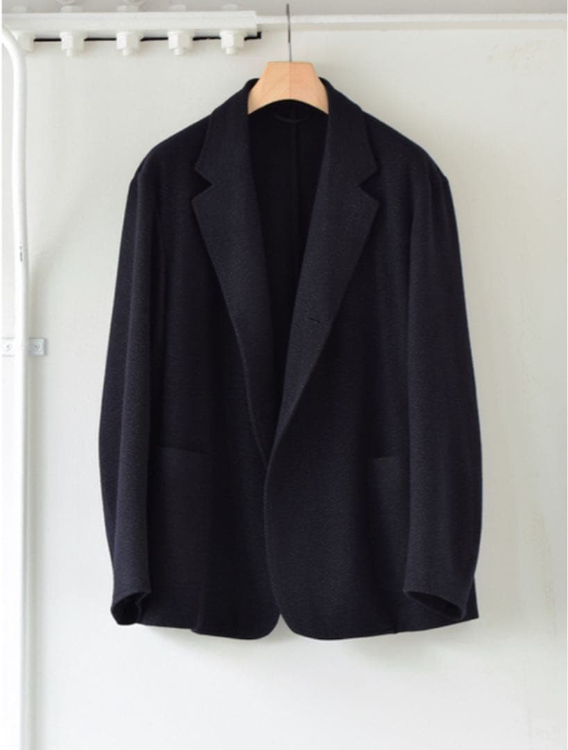 20aw comoli ウールピンシルクジャケット サイズ1