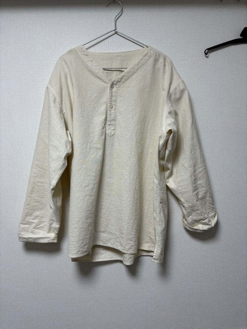 kinema ピグメントスリーピングシャツ　M