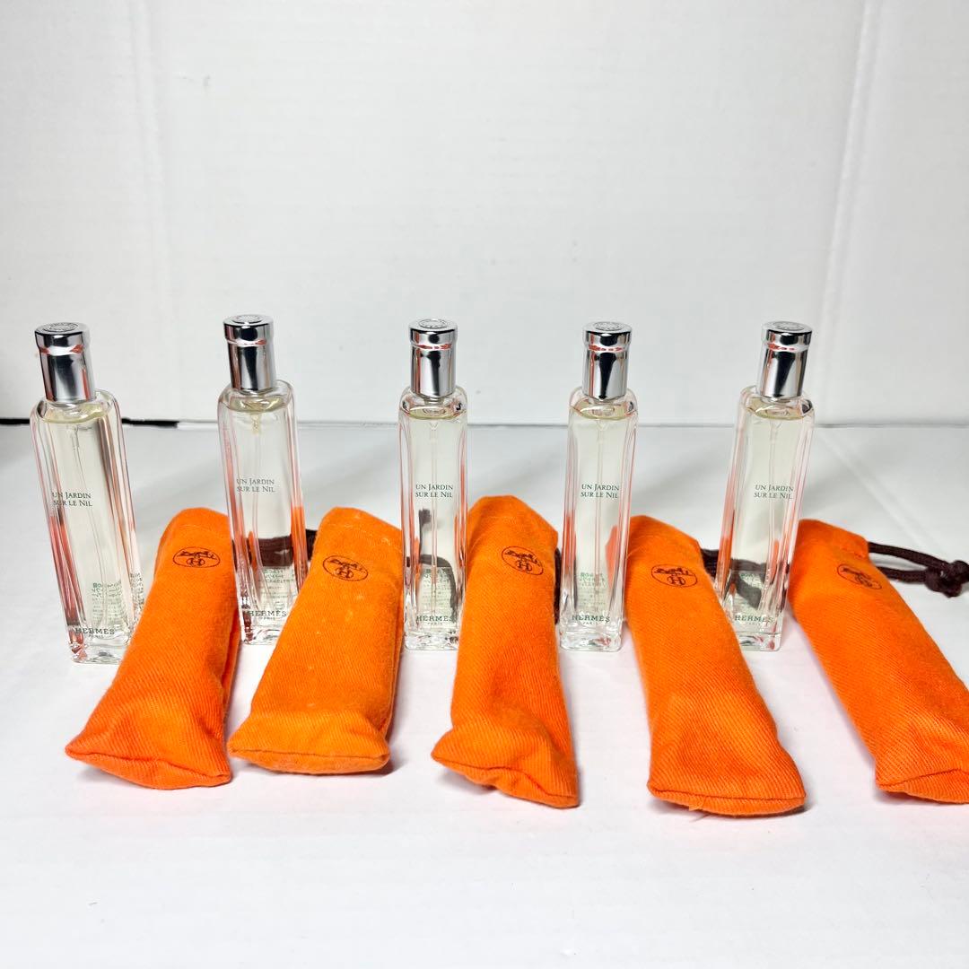 エルメス ミニ香水 5点おまとめ ナイルの庭 オードトワレ ノマード ナチュラル