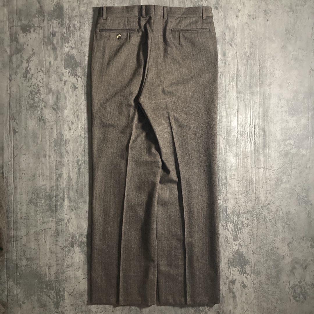 【希少】Christian Dior 極上 ヘリンボーン織 セットアップスーツ