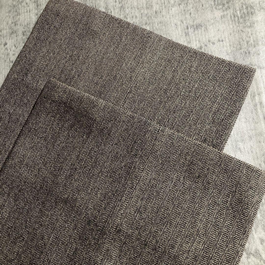 【希少】Christian Dior 極上 ヘリンボーン織 セットアップスーツ