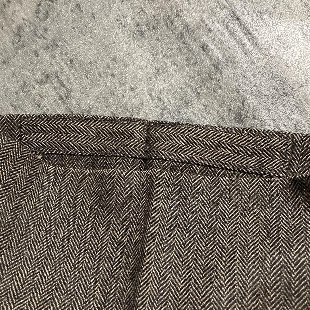 【希少】Christian Dior 極上 ヘリンボーン織 セットアップスーツ