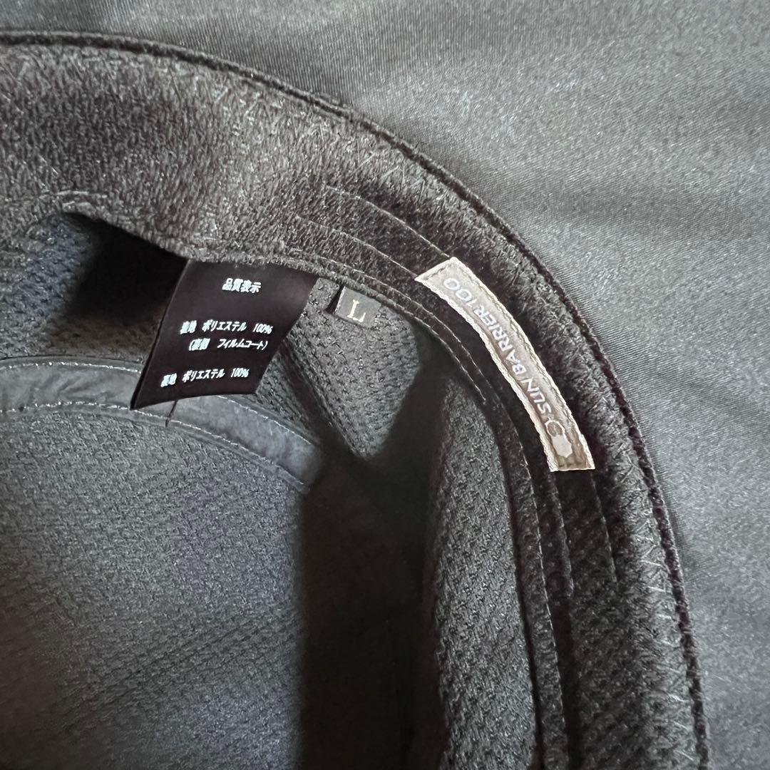 サンバリア100 ウィンドハット Lサイズ アイボリー 帽子