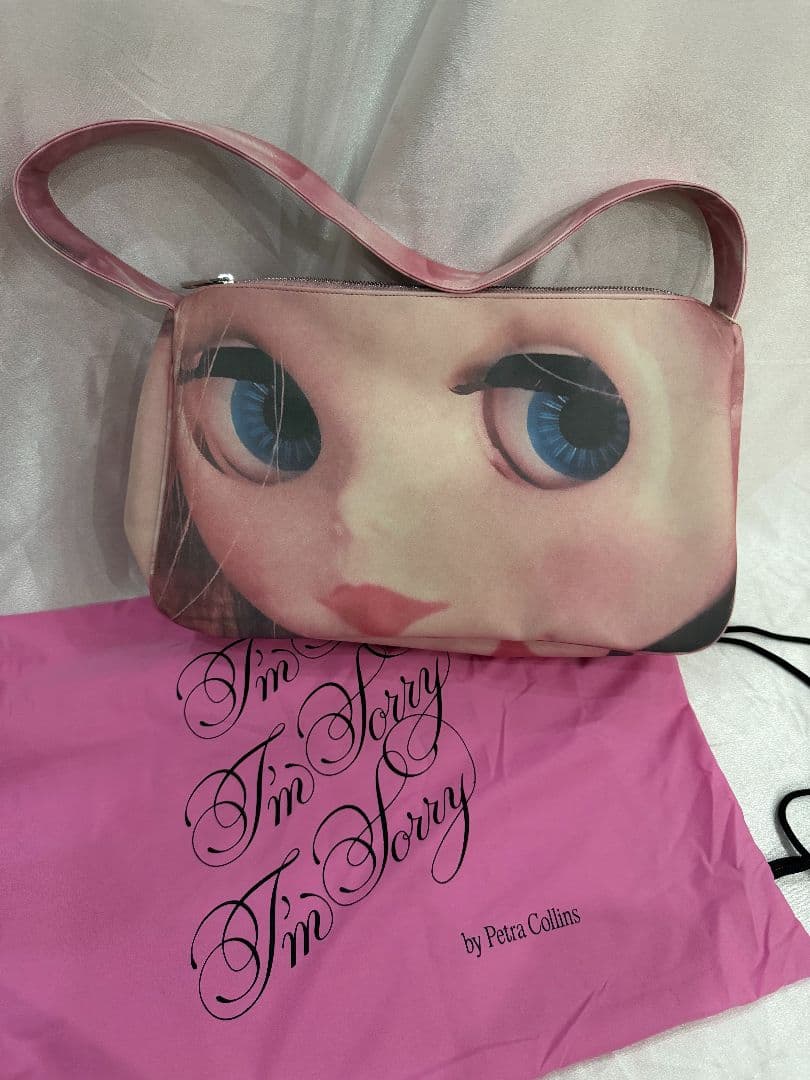 I’m sorry by Petra Collins ピンク ショルダーバッグ