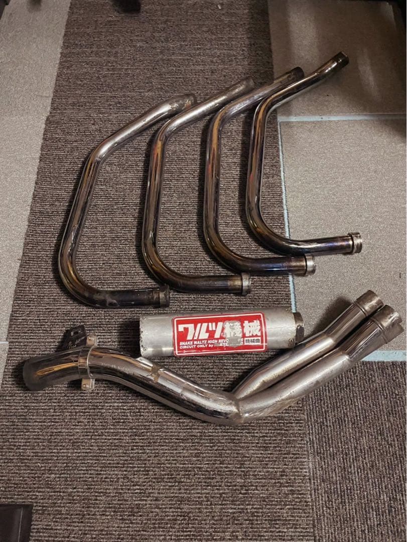 CBX ワルツ機械マフラー　サイレンサー付き