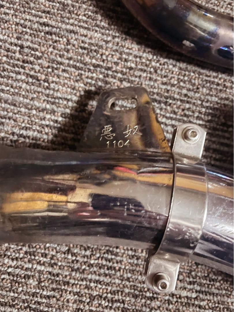 CBX ワルツ機械マフラー　サイレンサー付き