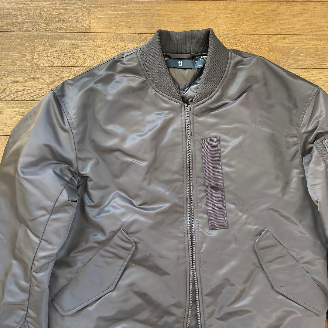【未使用】UNIQLOハイブリッドダウンオーバーサイズ MA-1 +J