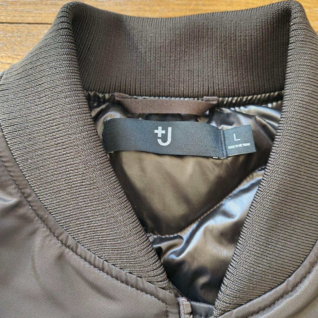 【未使用】UNIQLOハイブリッドダウンオーバーサイズ MA-1 +J