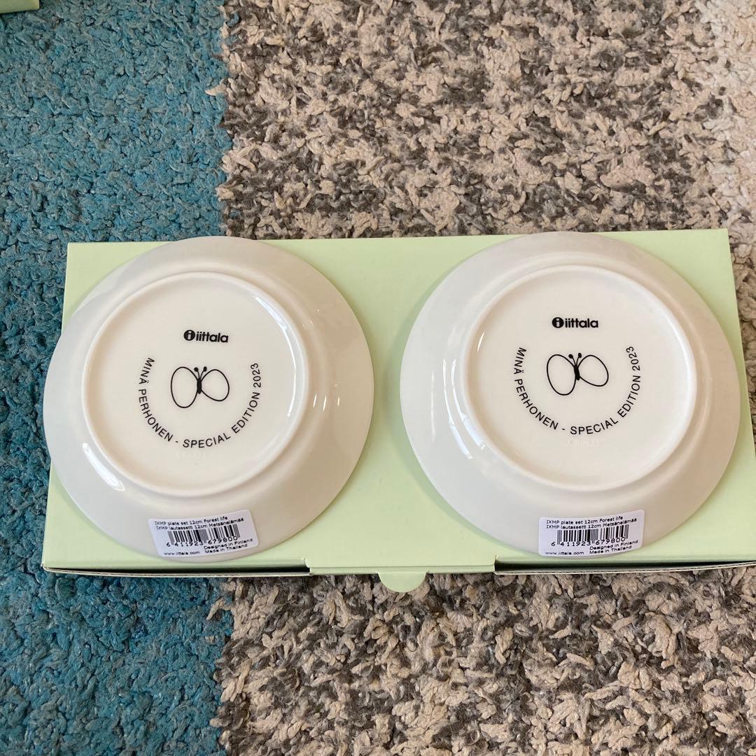 【新品未使用】イッタラ　ミナペルホネン　マグカップ &プレート