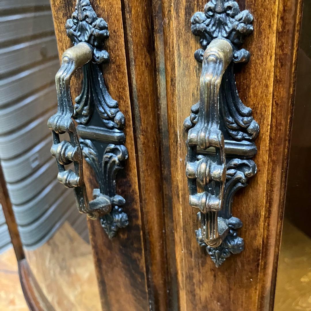 A2D66■karimoku カリモク コロニアル コーナーボード キャビネット