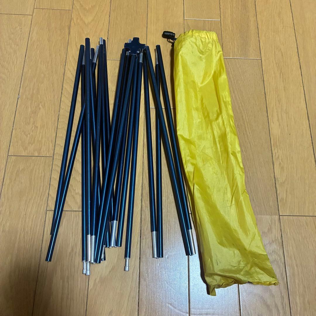 モンベル クロノスドーム2型　初期モデル　イエロー